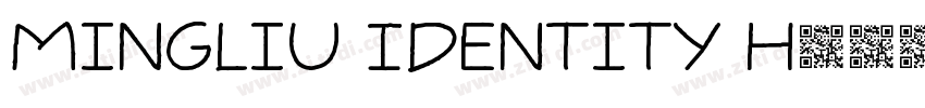 MingLiu Identity H字体转换
